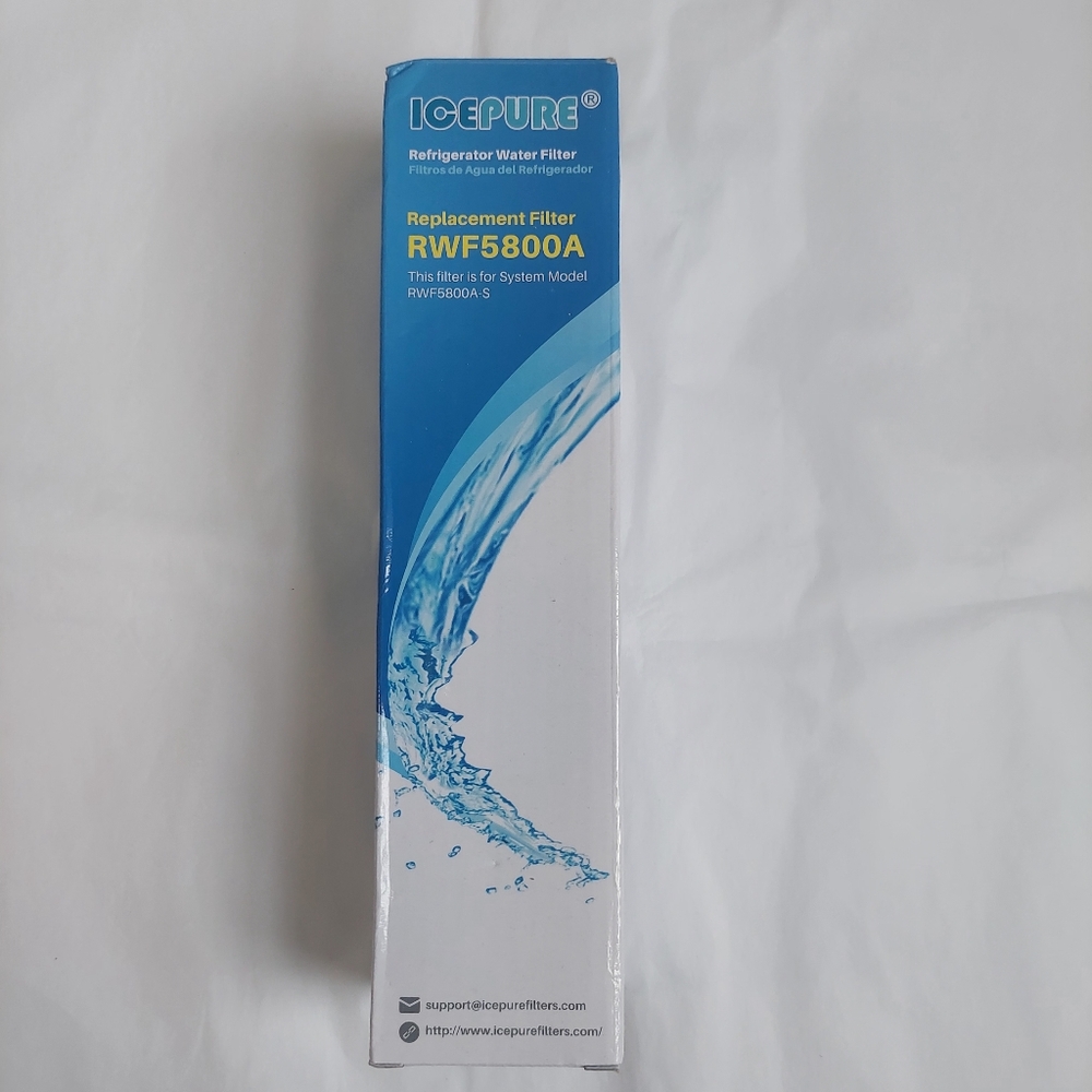 IcePure Refrigerator Water Filter Replacement RWF5800A system model RWF5800A-S